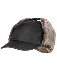 Winter Cap, "Trapper", black