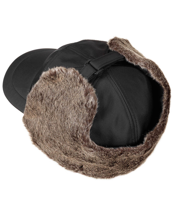Winter Cap, "Trapper", black