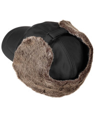 Winter Cap, "Trapper", black