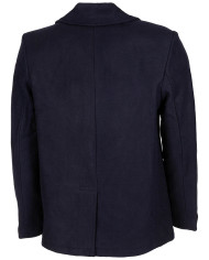 US Pea Coat, blue, with blue buttons