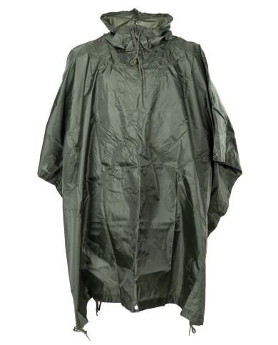 Poncho, Rip Stop, OD green, ca. 144 x 223 cm