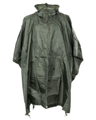 Poncho, Rip Stop, OD green, ca. 144 x 223 cm