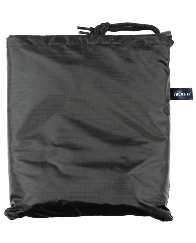 Poncho, Rip Stop, black, ca. 144 x 223 cm
