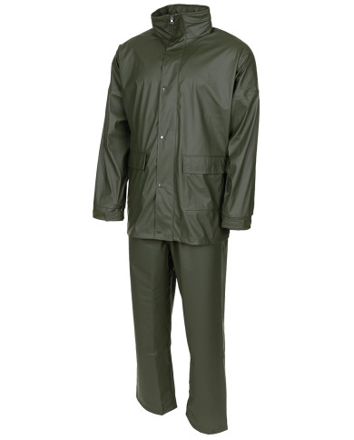 Rain Suit, "Premium", 2-part, OD green