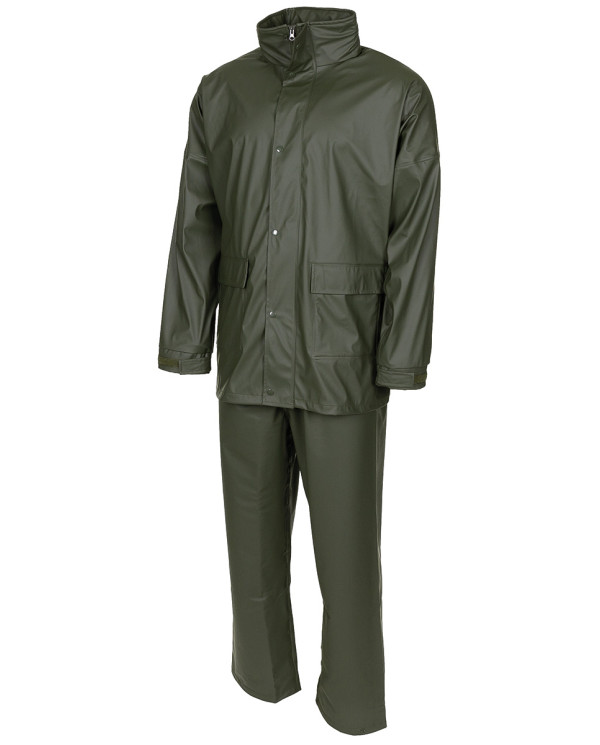 Rain Suit, "Premium", 2-part, OD green