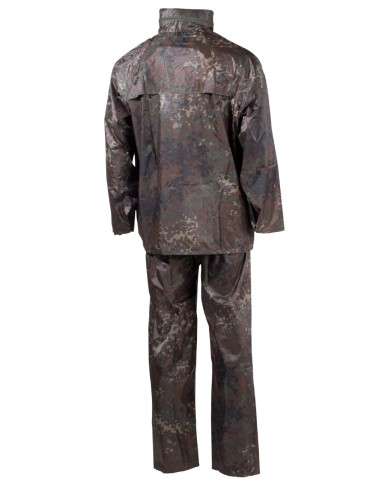 Rain Suit, 2-part, flecktarn