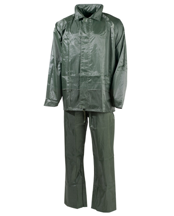 Rain Suit, 2-part, OD green