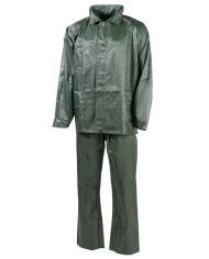 Rain Suit, 2-part, OD green