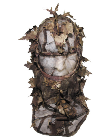 Camo Suit, "Leaves", 3-part, hunter-brown