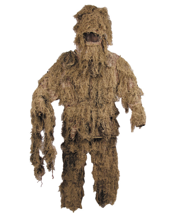 Camo Suit, "Ghillie", 4-part,  desert