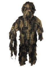 Camo Suit, "Ghillie", 4-part, woodland