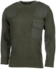 BW Pullover, with chest pocket,  OD green