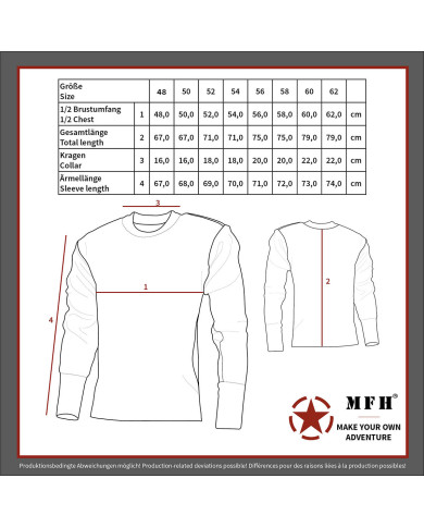 BW Pullover, with chest pocket,  blue