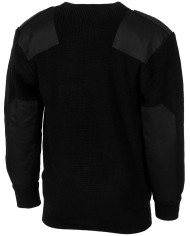 BW Pullover, with chest pocket,  black