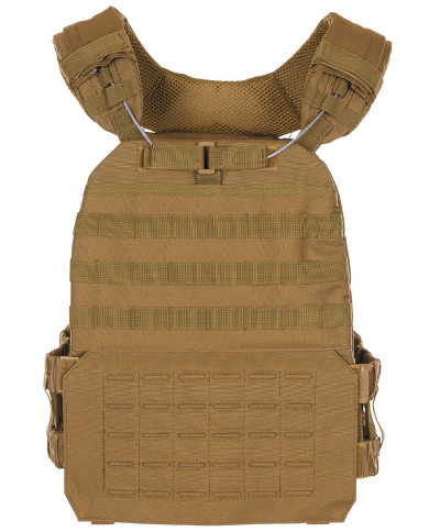 Tactical Vest, "Laser MOLLE", coyote tan