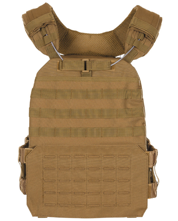 Tactical Vest, "Laser MOLLE", coyote tan