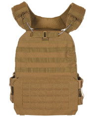 Tactical Vest, "Laser MOLLE", coyote tan