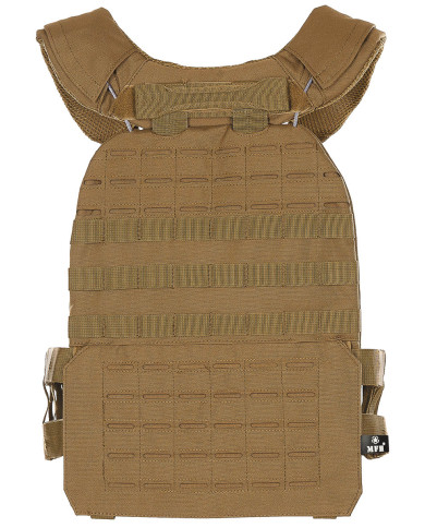 Tactical Vest, "Laser MOLLE", coyote tan