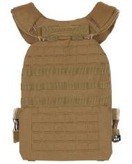 Tactical Vest, "Laser MOLLE", coyote tan