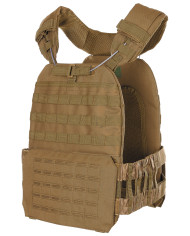 Tactical Vest, "Laser MOLLE", coyote tan