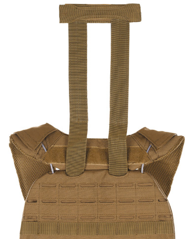 Tactical Vest, "Laser MOLLE", coyote tan