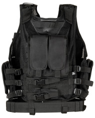 Vest, "USMC", with belt, black