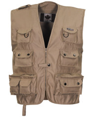 Outdoor Vest, khaki, heavy version