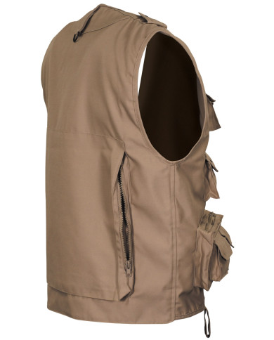 Outdoor Vest, khaki, heavy version