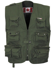 Outdoor Vest, OD green,  heavy version