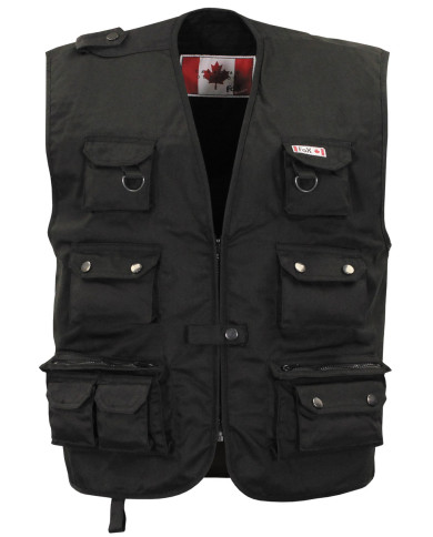 Outdoor Vest, black, heavy version
