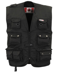Outdoor Vest, black, heavy version