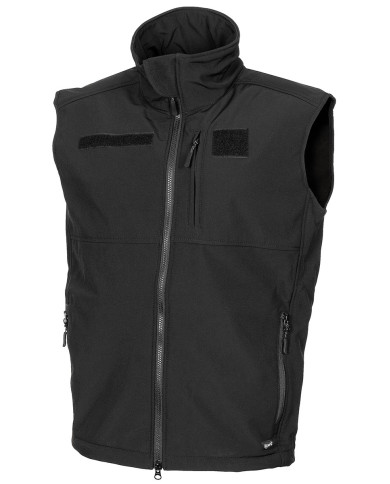 Softshell Vest, "Allround", black