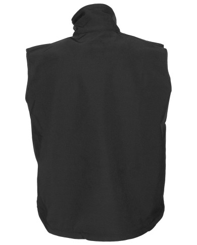 Softshell Vest, "Allround", black