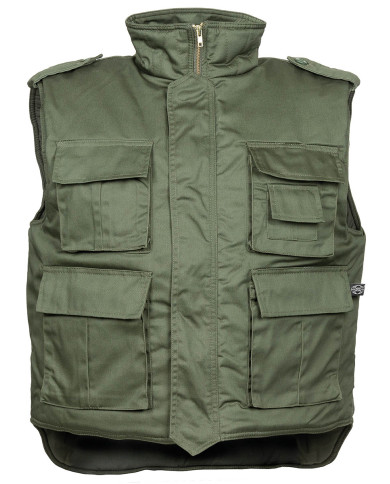 US Quilted Vest, "Ranger",  OD green