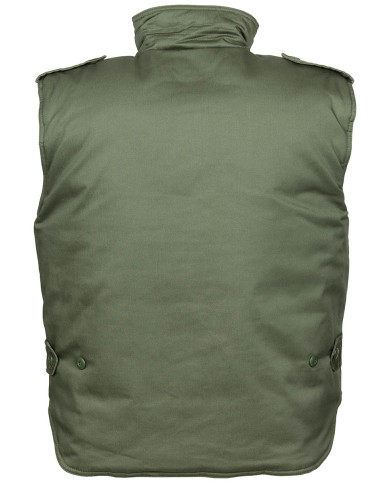 US Quilted Vest, "Ranger",  OD green