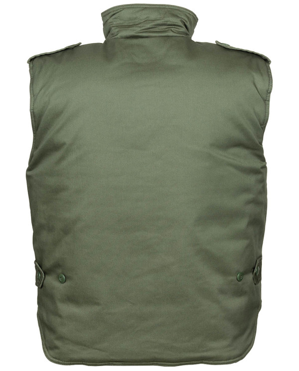 US Quilted Vest, "Ranger",  OD green