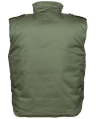 US Quilted Vest, "Ranger",  OD green