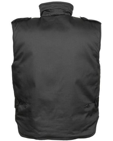 US Quilted Vest, "Ranger",  black