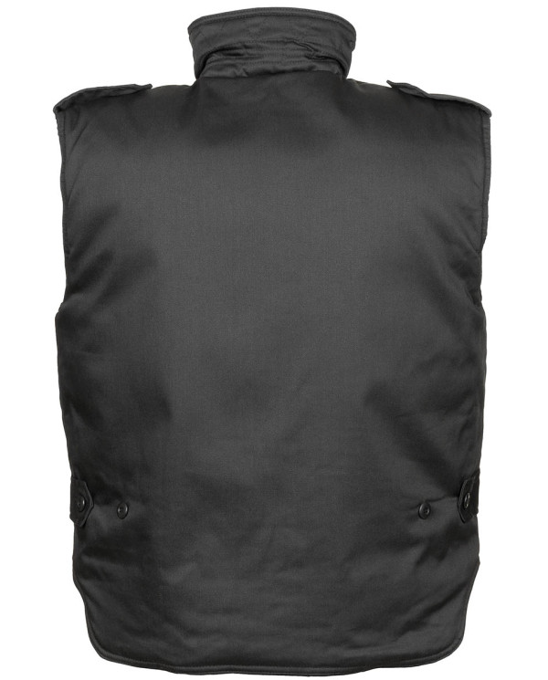 US Quilted Vest, "Ranger",  black