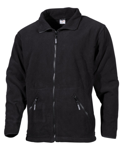 Fleece Jacket, "Arber", black
