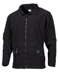 Fleece Jacket, "Arber", black