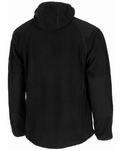 Fleece Jacket, "ViperGrid", black