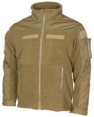 Fleece Jacket, "Combat", coyote tan