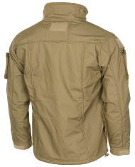 Fleece Jacket, "Combat", coyote tan