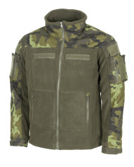 Fleece Jacket, "Combat", M 95 CZ camo