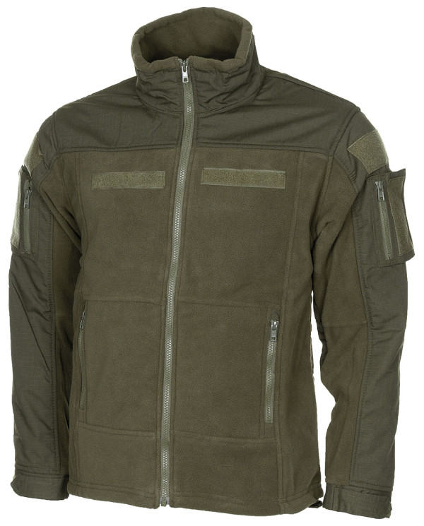 Fleece Jacket, "Combat", OD green
