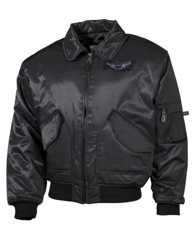 US CWU Flight Jacket, black, heavy version