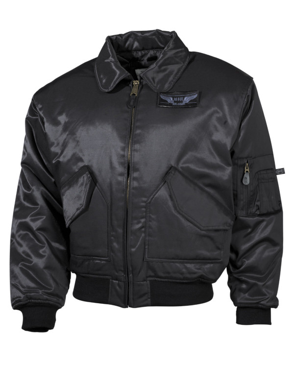 US CWU Flight Jacket, black, heavy version