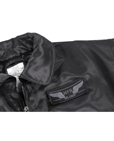 US CWU Flight Jacket, black, heavy version