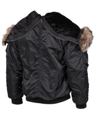 US Polar Jacket, N2B, black, thick lining